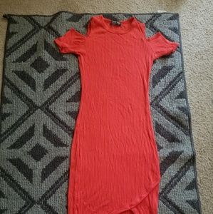 Cute orange summertime dress